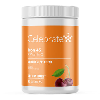 Demir 45 mg + C Vitamini, Yumuşak Çiğneme
