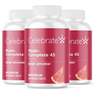 Multi-Complete 45 Bariatrikus multivitamin vasal, rágótabletta