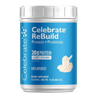 Celebrate® ReBuild Protein + Probiotikum, por