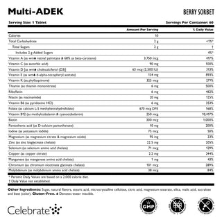 Multi-ADEK Vitamin Demir Ücretsiz