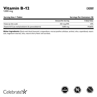 Witamina B-12 Quick-Melt 