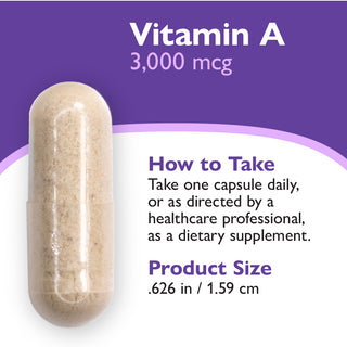 Vitamin A 3.000mcg (10.000 IE), Kapseln