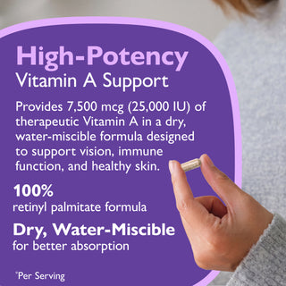 Vitamin A 7.500mcg (25.000 IE), Kapseln