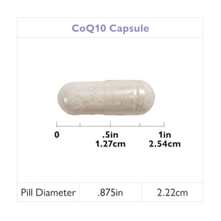 CoQ10 (koenzym Q10), 100 mg, kapsułki