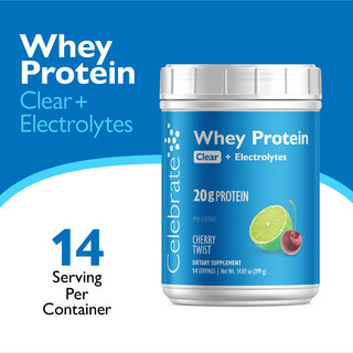 Celebrate Molkenprotein Clear + Elektrolyte