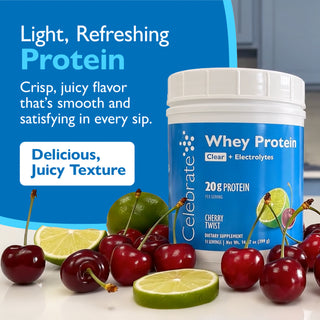 Celebrate Molkenprotein Clear + Elektrolyte
