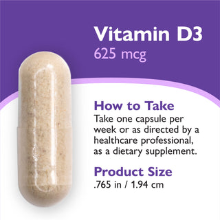 Vitamin D3 625mcg (25.000 IE), Kapseln