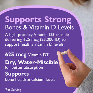 Vitamin D3 625mcg (25.000 IE), Kapseln