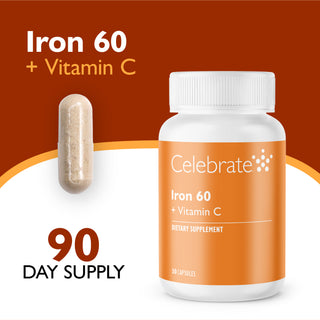 Eisen 60 mg + Vitamin C, Kapseln