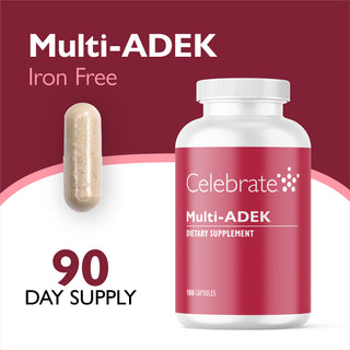 Multi-ADEK Vitamin ohne Eisen, Kapseln
