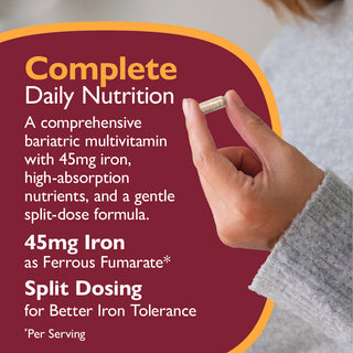 Multi-Complete 45 Bariatrisches Multivitamin mit Eisen, Kapseln