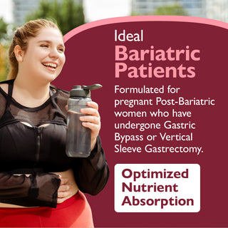 Bariatrisches pränatales Vitamin mit Eisen, Kapseln