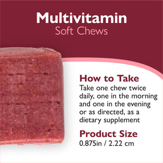 Bariatrisches Multivitamin ohne Eisen, Kaubonbons / Soft Chews