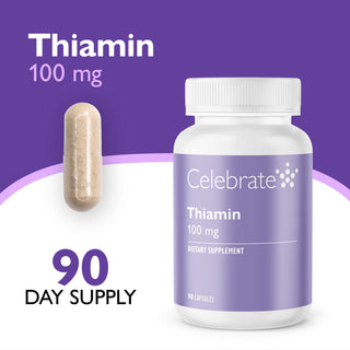Thiamin Vitamin B1, 100 mg, Kapseln