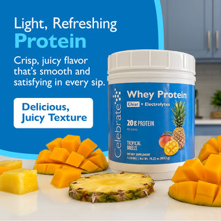Celebrate Molkenprotein Clear + Elektrolyte