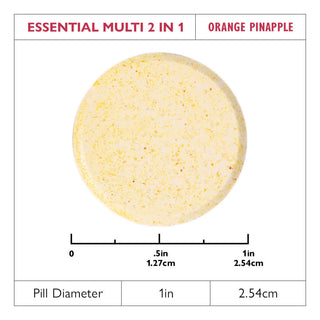 Essential Multi 2 az 1-ben multivitamin kalciummal, rágótabletta