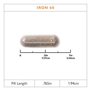 Iron 60 mg + Vitamin C Capsules