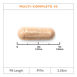 Multi-Complete 45 Bariatric Multivitamin with Żelazo, Kapsułki