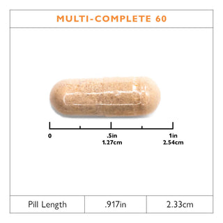 Multi-Complete 60 Bariatrisches Multivitamin mit Eisen, Kapseln